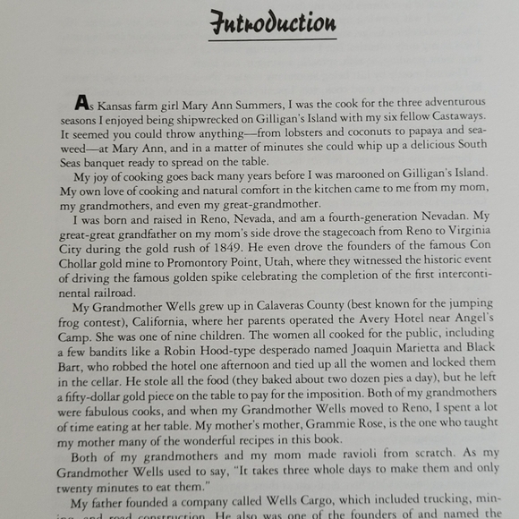 MARY ANN'S GILLIGAN'S ISLAND COOKBOOK by DAWN WELLS 1993 - Picture 7 of 15